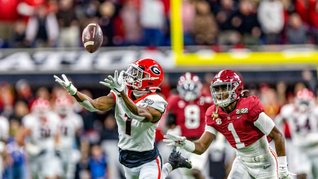 Georgia wide receiver George Pickens